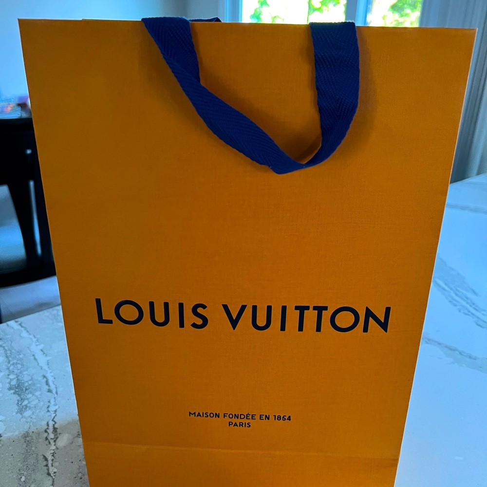 Louis Vuitton Empty Medium size Paper Gift bag.